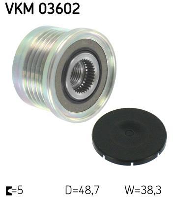 Polia do alternador SKF ref. VKM 03602